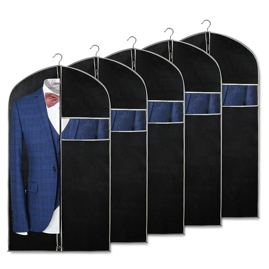 Без логотипа готовый к отправке мужской мешок для упаковки костюма Нетканая сумка