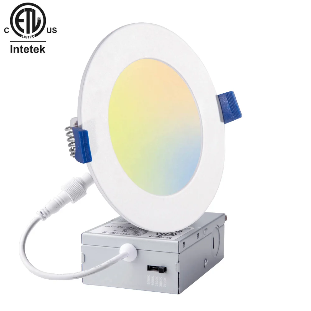 Hot Selling Product Round Slim Panel 4 Inch Recessed Downlight Led Panel Lights