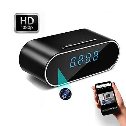 2021 Best Seller Hidden Camera Wireless WIFI Remote Control wall clock camera Long Time Recording Spy Clock spy Camera