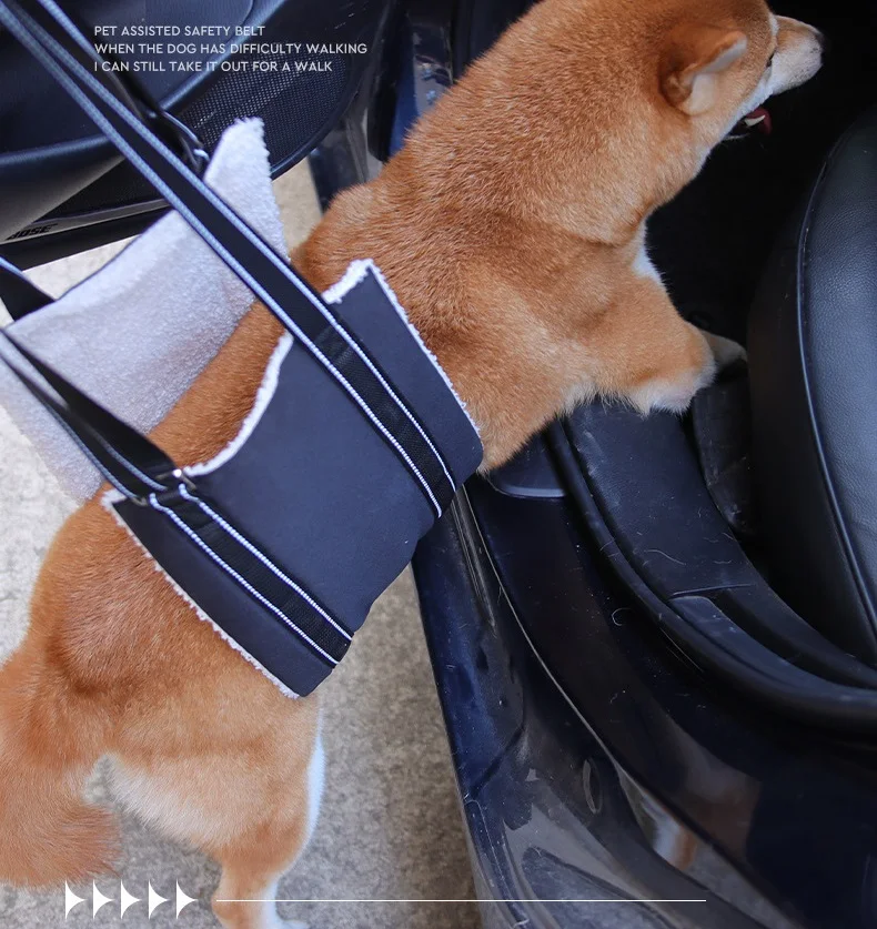 Adjustable Dog Support Harness helps Senior Elderly injured pet Sling hind leg support Dog sling carrier Dog Lift Harness