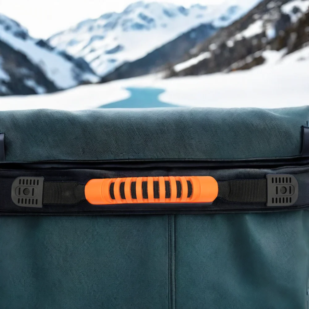 China Factory Price Custom Logo Waterproof Ski Bag Accessories Custom Logo Nylon Plastic Rubber Carry Handle