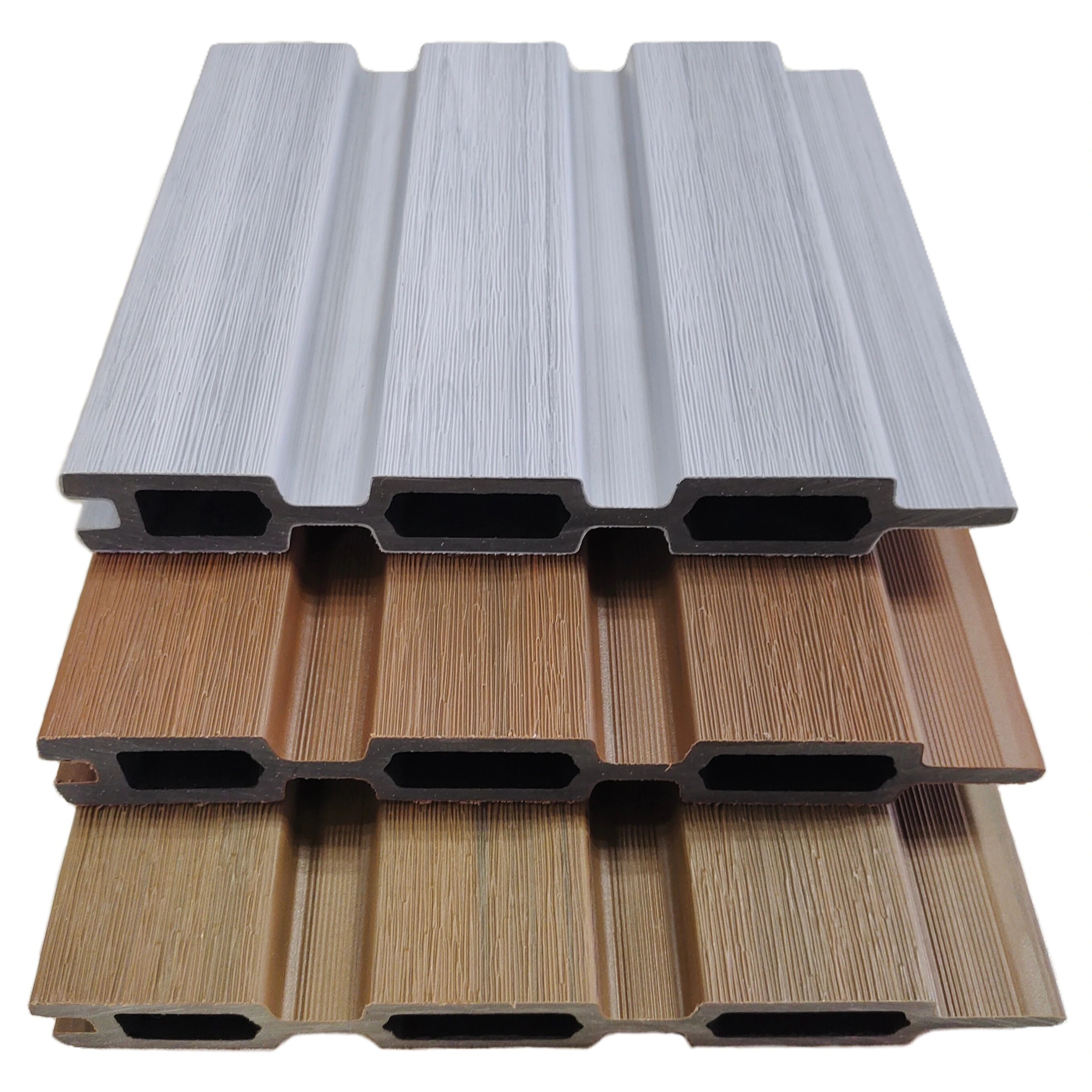 Beautiful Wholesale Easy Installation Wood Plastic Outdoor Composite Waterproof Garden WPC Panel Privacy Fence Panel WPC Fence