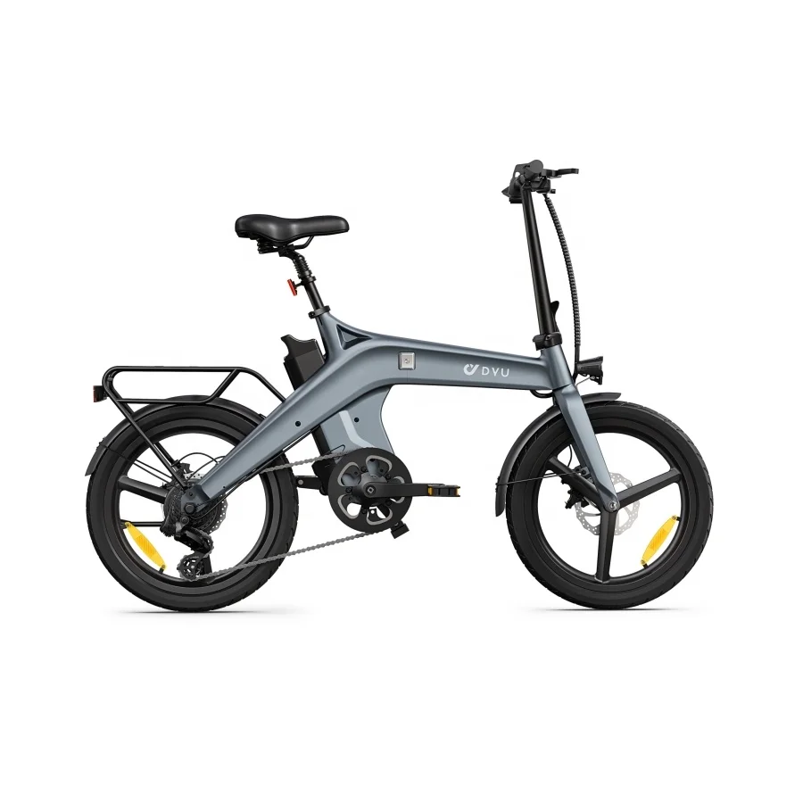 20 дюймов DYU Бесплатная доставка в наличии дешевые смарт-Чоппер e-bike trek Велосипед Литиевые складные электрические велосипеды для взрослых продажи Китай