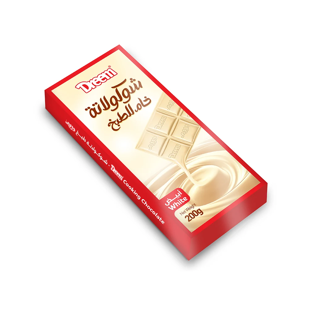 Yummy Halal Desserts Snack Milk Chocolate Bar Hot Selling Confectionery Cooking Dark Chocolate for Cooking Baking
