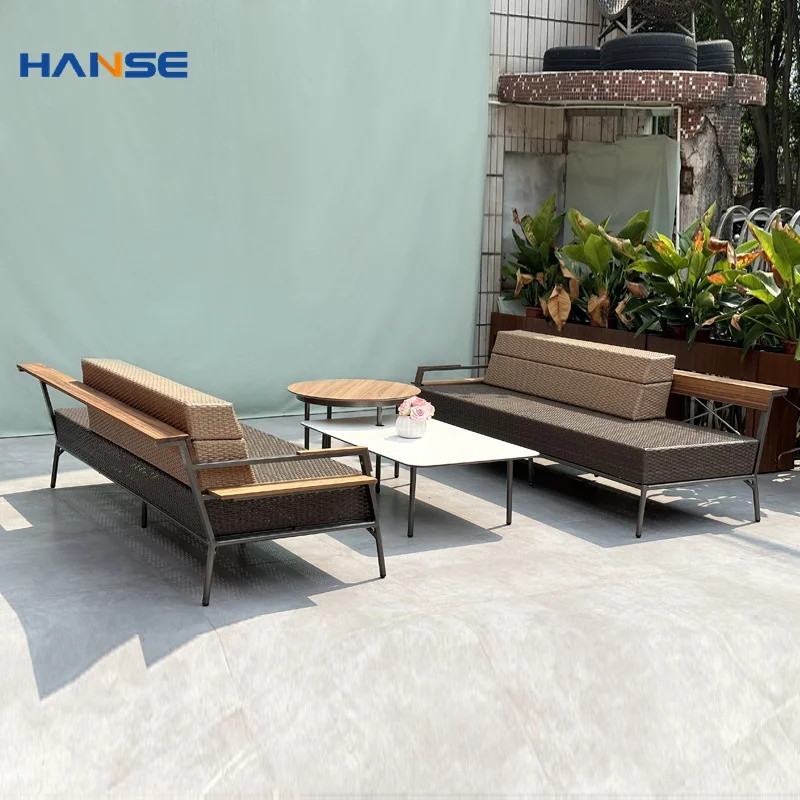 Luxury Salon Patio Outdoor Garden Sofa Set Furniture Sets