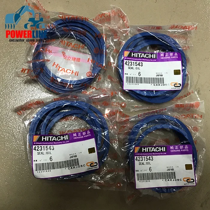 Genuine quality excavator parts EX200 ZX200 ZX330 center joint oil seal 4231543