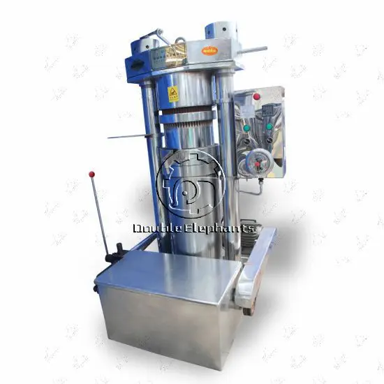 50-100kg/h Hydraulic Cold Oil Press,Almond Sesame oil extraction machine