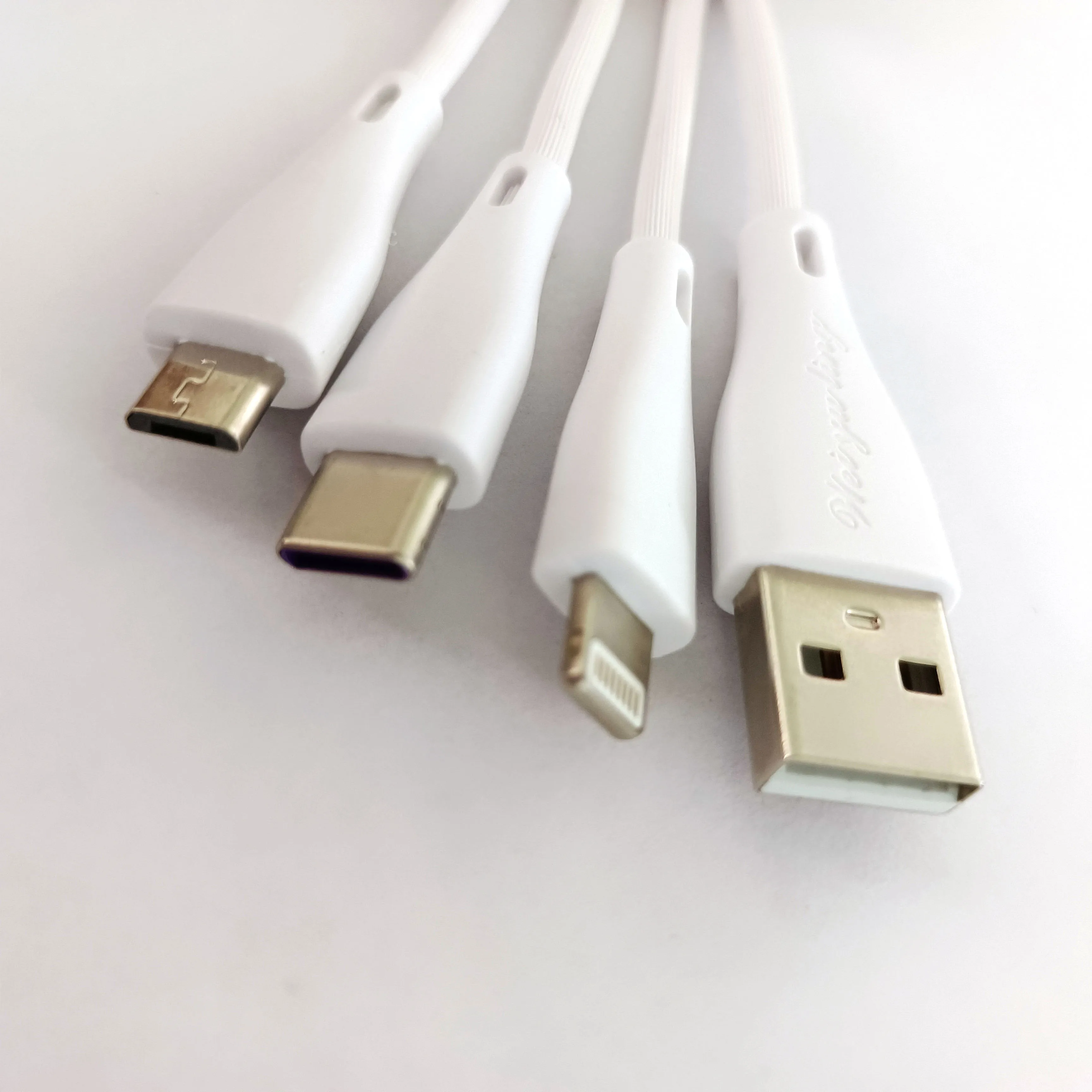 Заводская цена 3 в 1 USB-кабель для зарядки и передачи данных микро-USB Type-c зарядное устройство быстрой мобильных