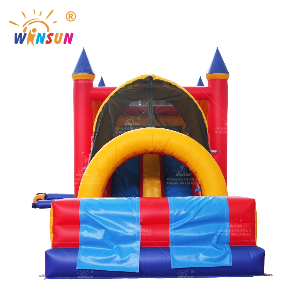 Commercial inflatable sport game interested interactive games Inflatable castle obstacle course for kids