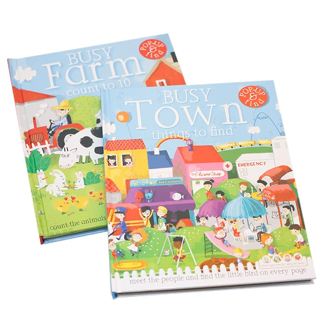 Factory Baby pop up book chinese english