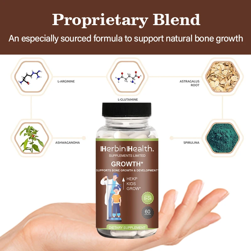 Height Maximizer with Ashwaganda & Calcium Adults Supplement Good  For Child And Adult Hard Pills For Improve Bone Density