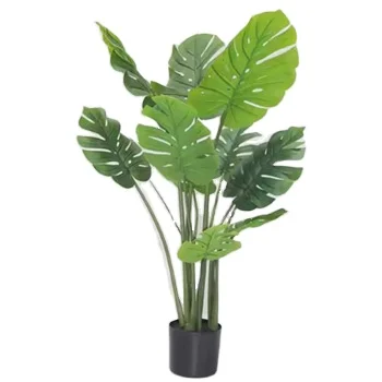 Искусственный короткий полюс черепаха назад бамбуковое украшение отеля горшечные растения 160 Длина