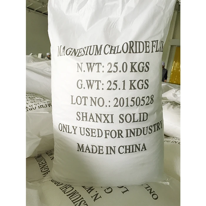 Заводская поставка, высококачественный промышленный хлорид магния