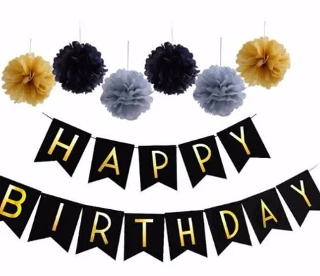 Pink And Dot Pompon, 2 Pcs Dot Garland 15 Pcs Tassel 22 Pcs Latex Balloon For Wedding Decoration