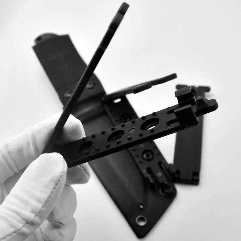 KYDEX Scabbard Carrying Clip MOLLE Buckle MOLLE-LOK Scabbard K Sheath Waist Clip System Scabbard Back Clip