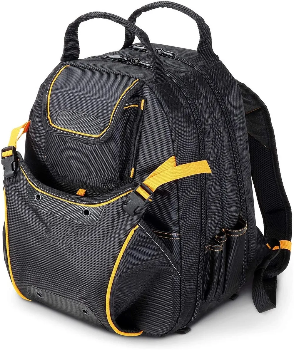 48-Pocket Heavy-Duty Tool Backpack For Electricians