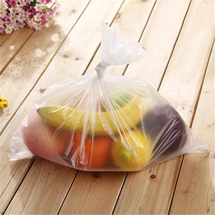 disposable plastic carry bags food packaging plastic bags clear plastic bags for food