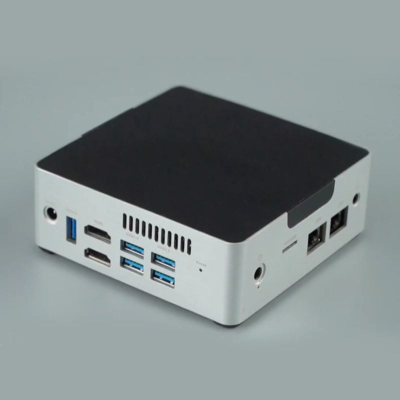 New Barebone Mini Pc With Celeron J4125/j4105/n4100 Ddr4 Version Support Dual Lan Hd Vga 2rs232 Win10 Pocket Mini Pc