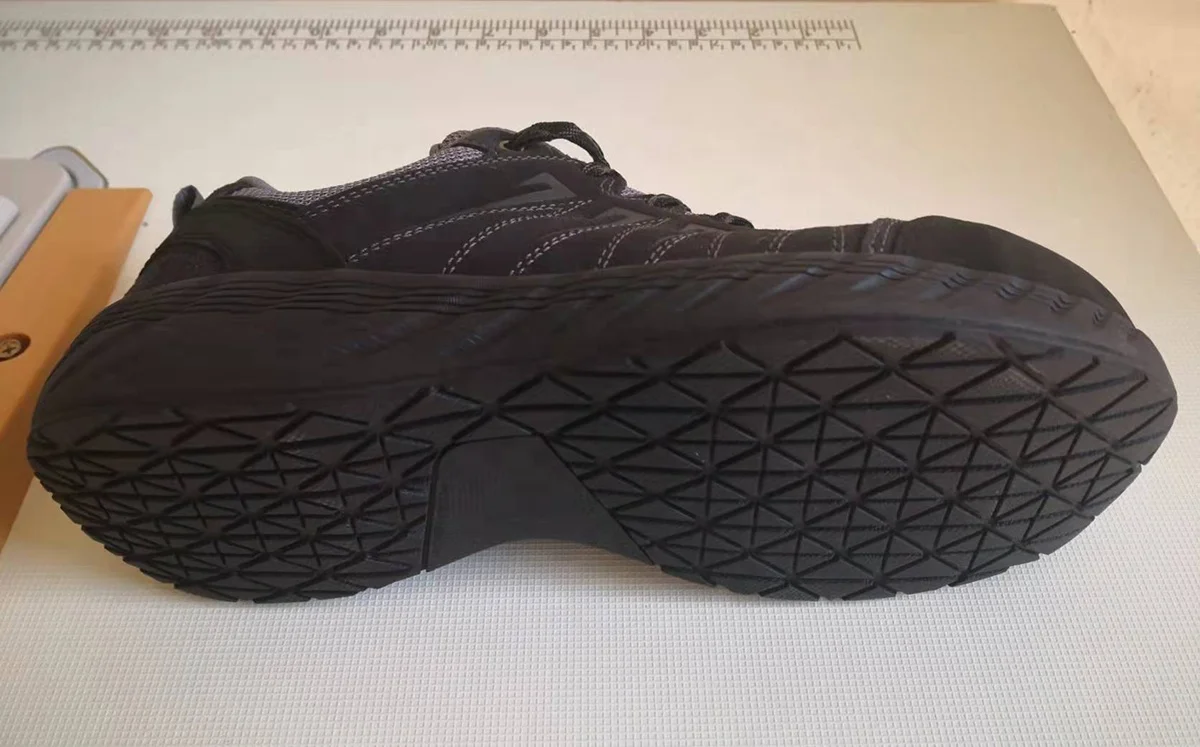 Factory Directly Wholesale Quality US Size Breathable Workmans Industrial Steel Toe Safety Shoes Stock for Men