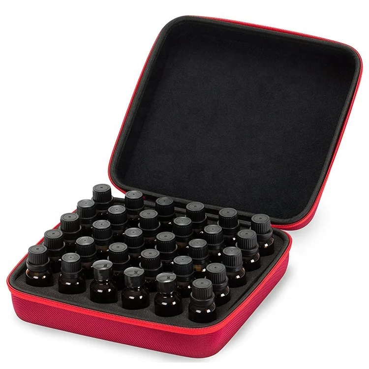 ISO BSCI OEM customized design luxury and portable essential oil carry case large capacity carrying eva essential oil case