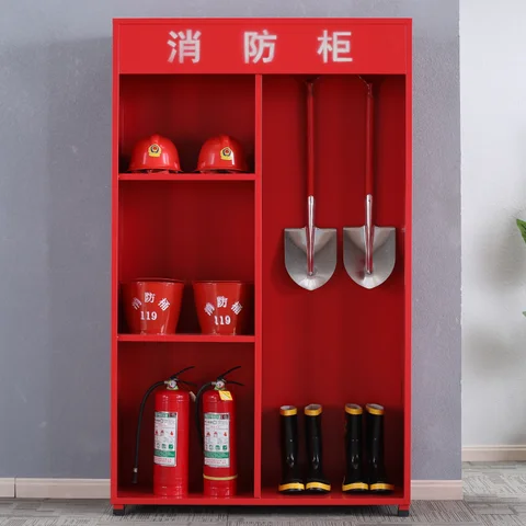 Blue metal hose cabinet cheap price for fire control cabinet