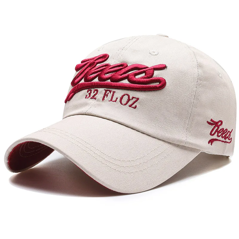 Customized embroidery logo fashion party man curved brim headwear camping hat sport baseball cap