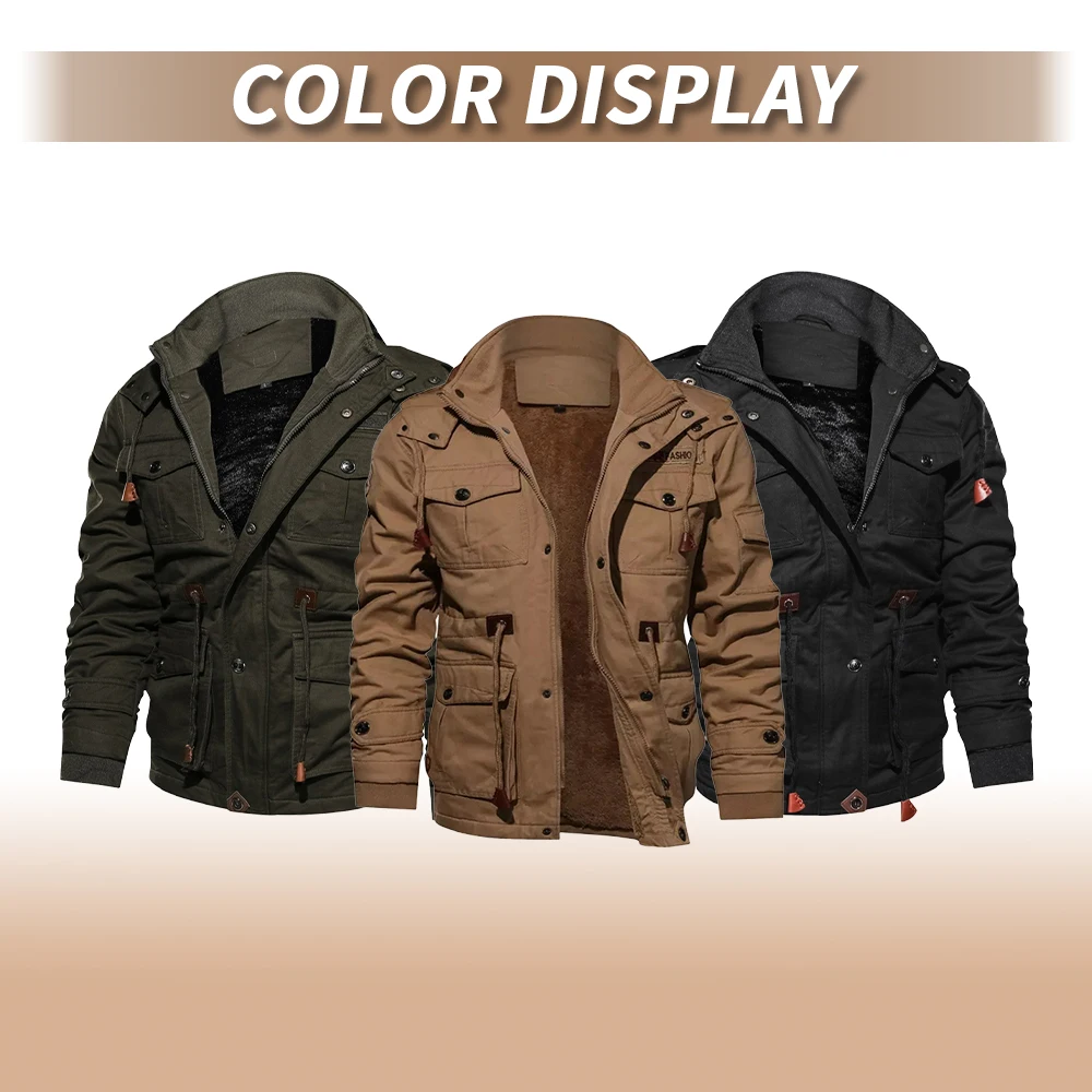 Shinesia Manufacturer Custom Logo Spring Jacket  Plus Size Baseball Montre Tactical Jacket For Men