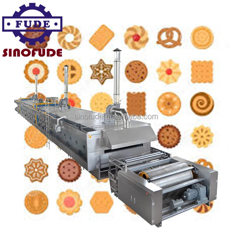 Automatic stuffing biscuit maker machine swandwiching biscuit machines for sale