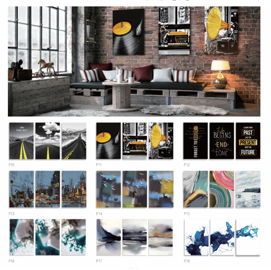 Soundbox Absorbing Large Wall Art Paintings for Wall Decoration Sound Panel for Living Room Bedroom