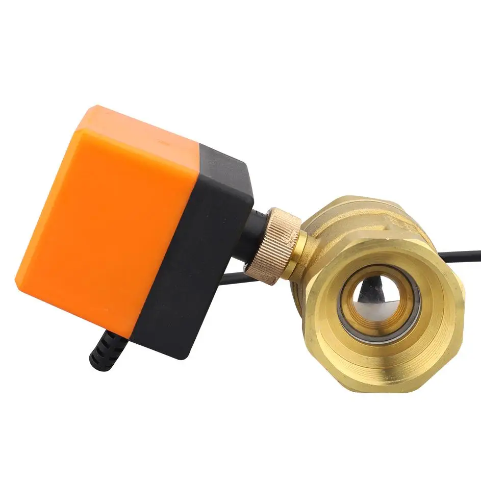 BC0147 Three wire switch type two way electric air conditioning fan coil solar electric ball valve