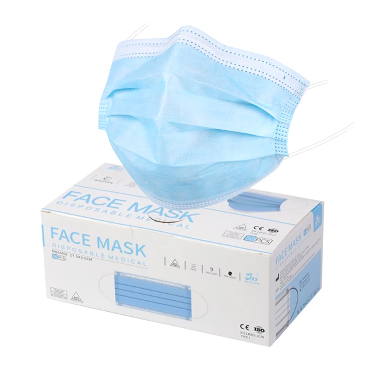 Маска одноразовая маска для лица, хирургические маски для лица бфэ 95% 98% 99% Медицинские Хирургические 3 слоя маска для лица