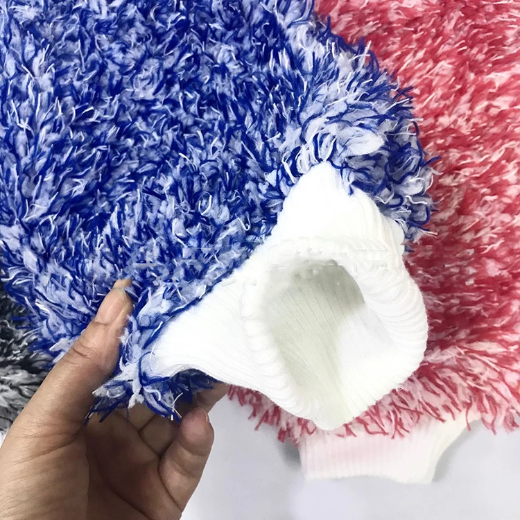 
High Quality Waterproof Microfibre Glove Car Wash Mitt Car Cleaning Glove For Cleaning Car 