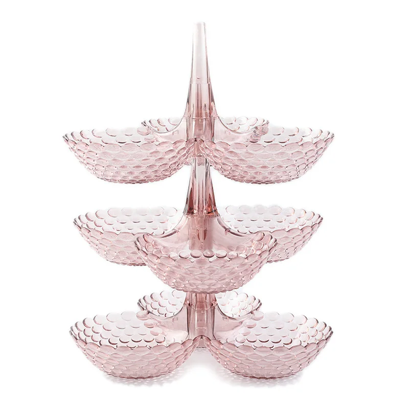 European-style creative multi-layer stackable candy tray snack storage household dried fruit tray