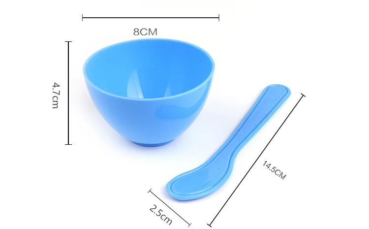 Wholesale Cheap 6 In 1 DIY Facial Mask Mixing Bowl Brush Spoon Stick Brush Face Care Set Women Facial Beauty Professional Tools