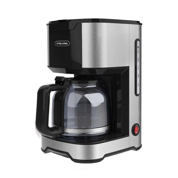 Kitchen Appliances Travel Portable Black Coffee Maker Hotel Automatic Pour Over Smart Drip Machine