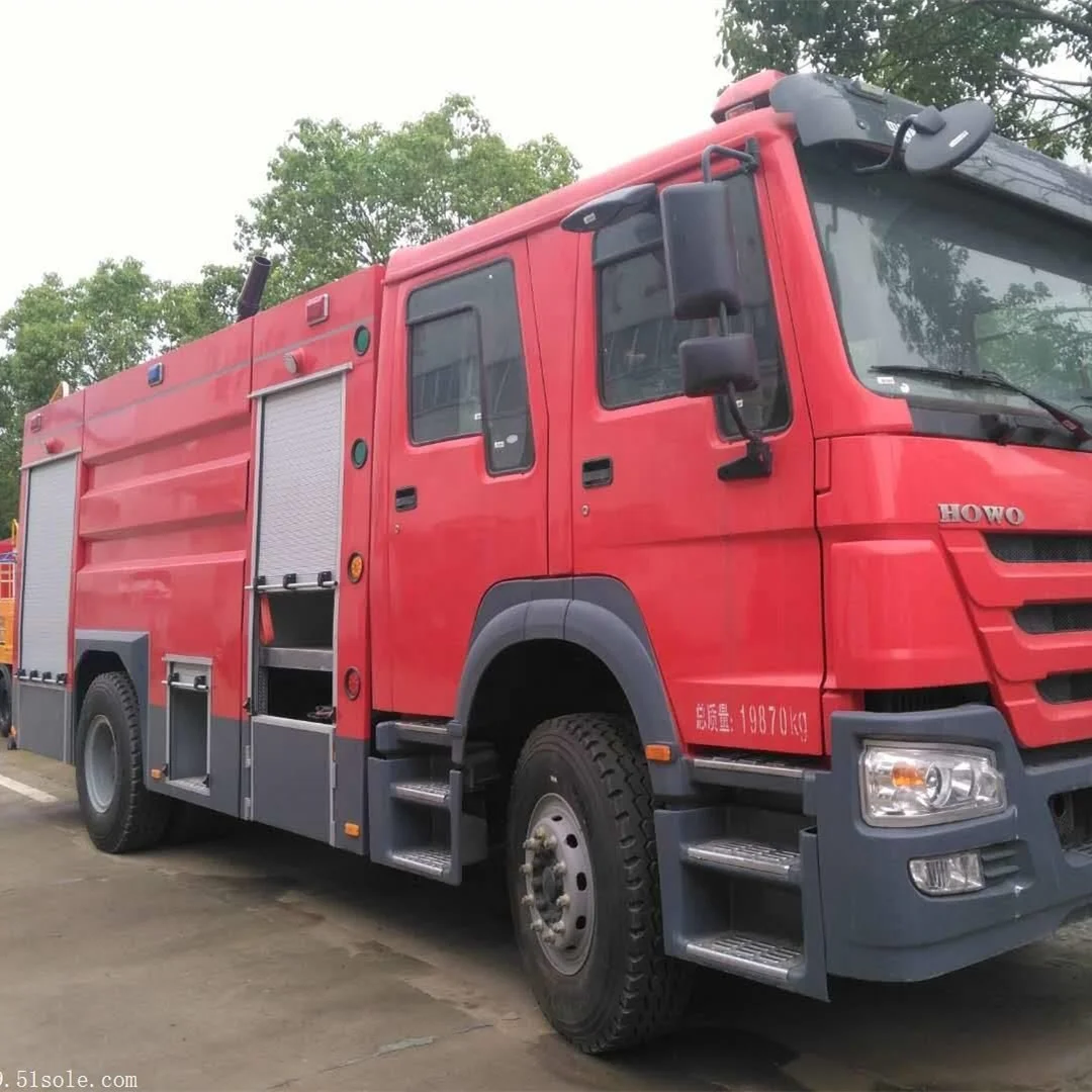  Горячее и хорошее состояние sinotruk howo новый б/у 4X2 6X4 8X4 пожарная машина для