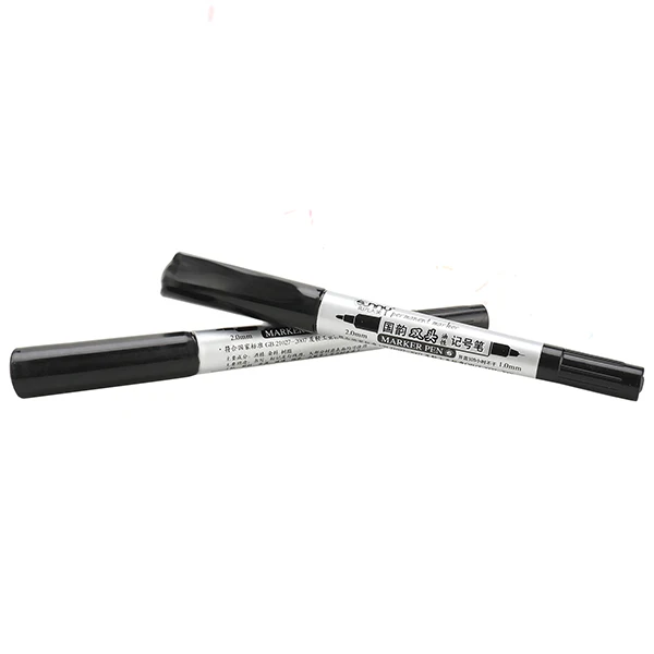Black  Lovely Cartoon Design Safety Formula Permanent Marker