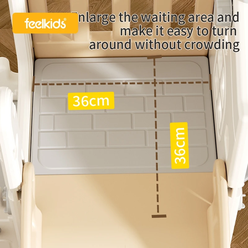 Children indoor playground kids slides baby home toys plastic slides swing and slide for kids playhouse