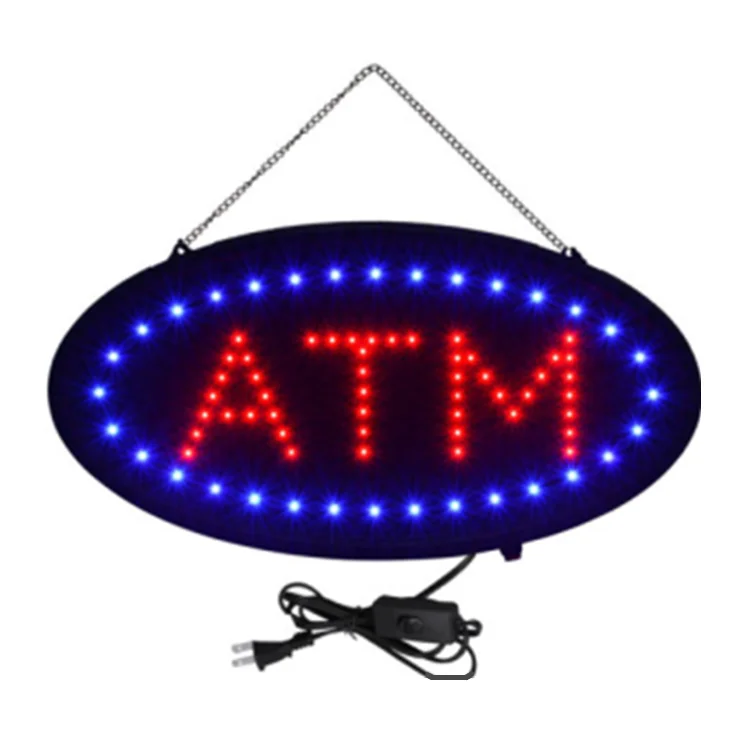 Led display board atm led logo light sign board led open signs