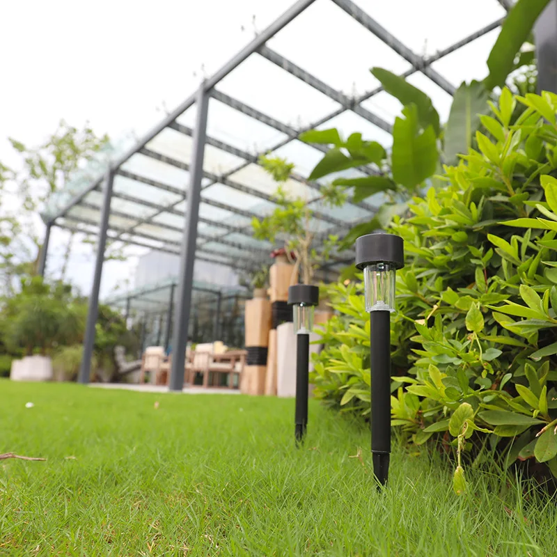 Customized RGB Pathway Solar Lights Outdoor Walkway Path Waterproof Solar Garden Light Driveway Patio Yard Lawn