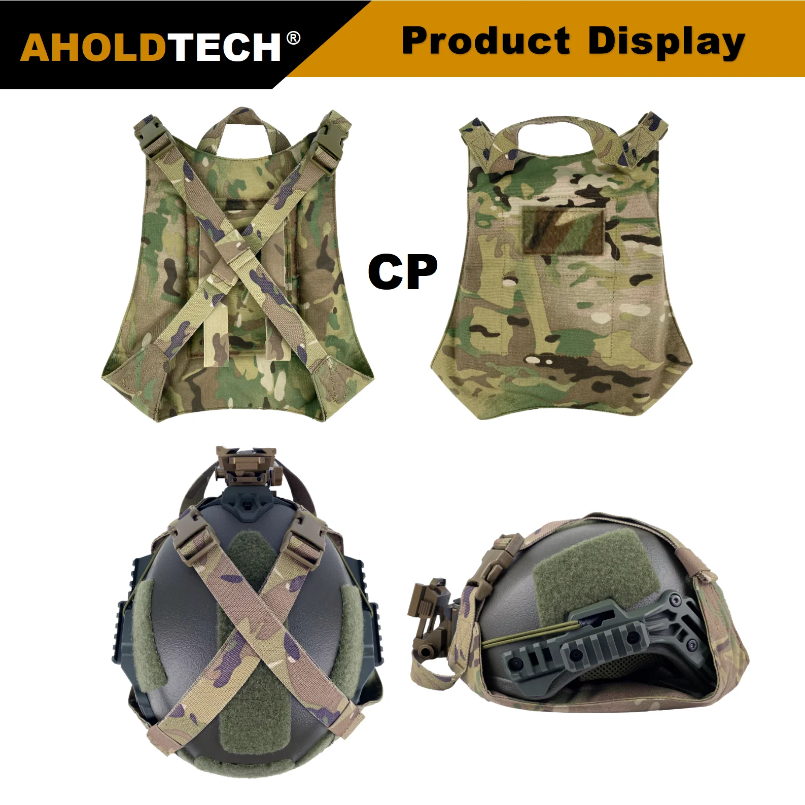 Aholdtech Lightweight Tactical Quick Release Helmet Storage Bag Carrying Fast Mich Wendy Helmet Night Vision Device