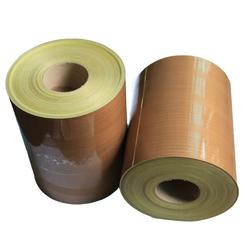 PTFE fiberglass coated fabrics adhesive tape super heat resistance