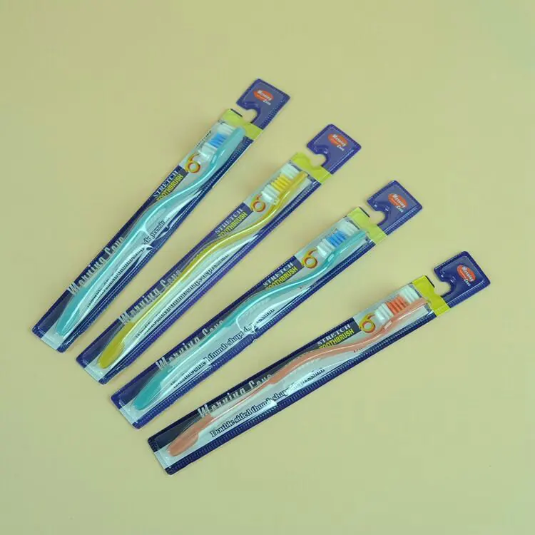 0.06 Dollar Model AL-ZL011 Good Quality Clean Full Head Cheap Toothbrush Hard Toothbrush