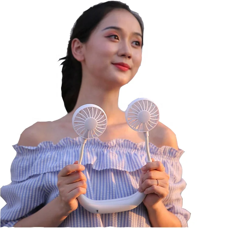 USB зарядка 360 градусов Поворот 3 скорости портативный мини-вентилятор на шее спортивные вентилятор с хорошим качеством