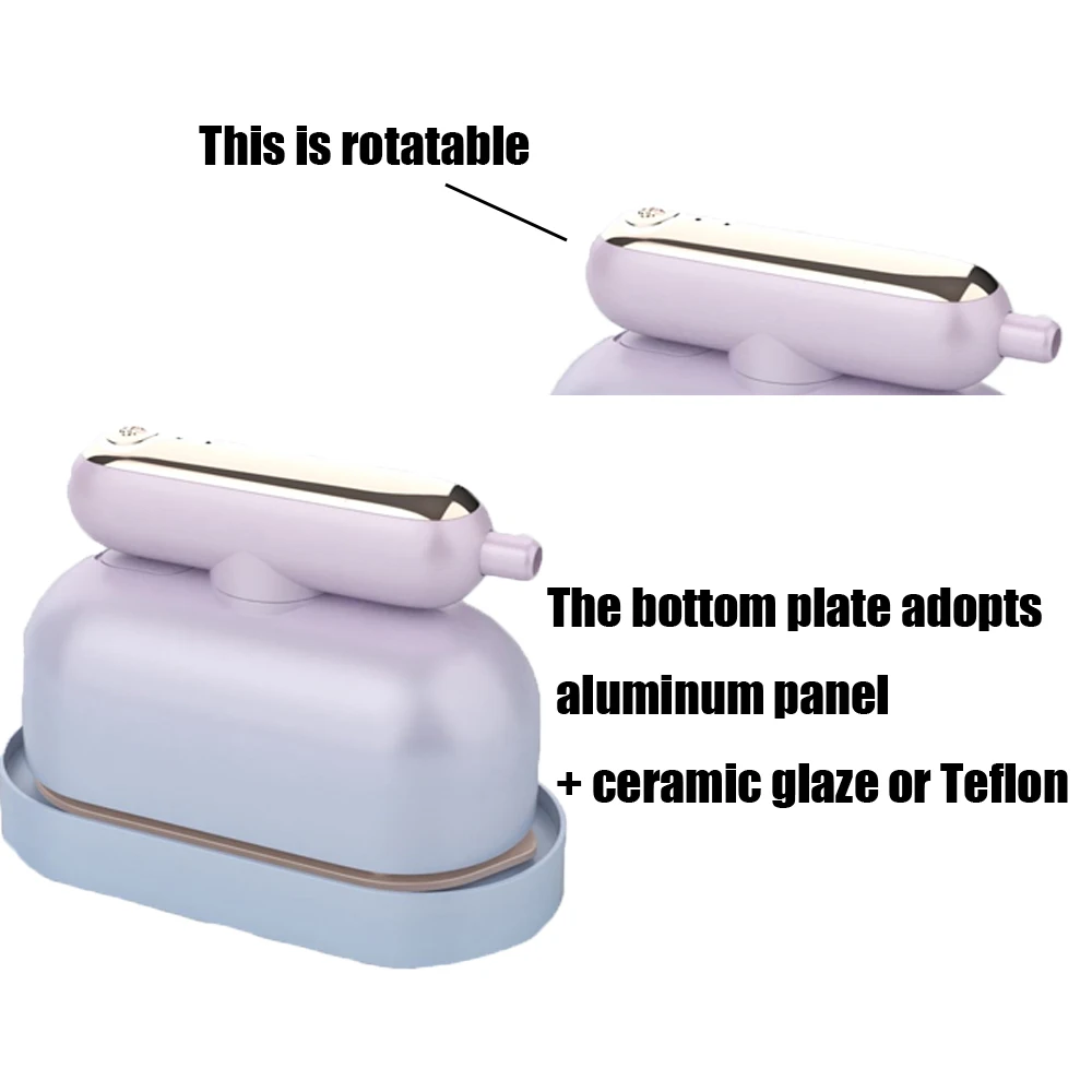 New design handheld professional garment steamer travel steamer with pump inside