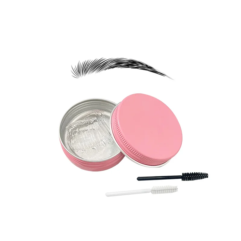 OEM/ODM Hot eyebrow wax styling eyebrows gel private label vegan clear eyebrow gel wax