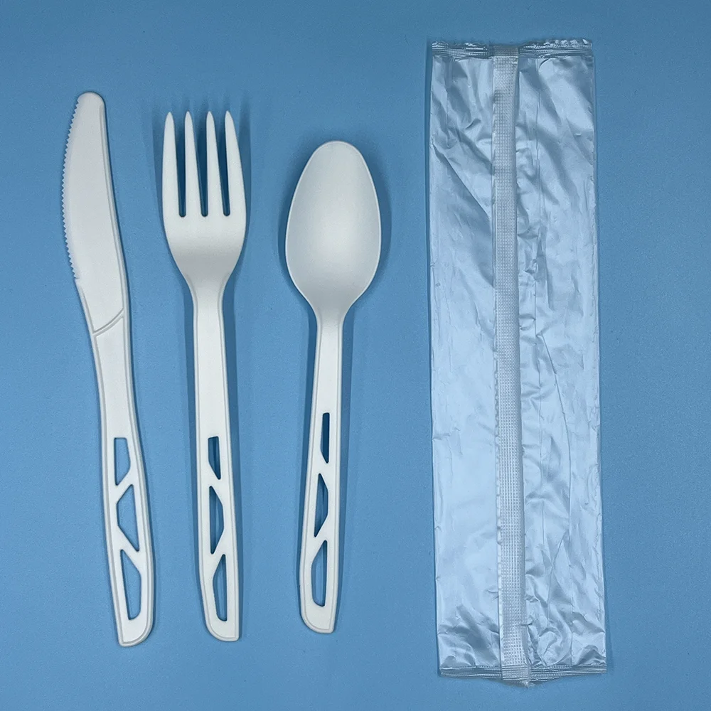 Ophthalmic Forks Disposable-Skin-Grafting-Knife Surgical Microtome Spots Bamboo Paper Wrapped Disposable Knife, Fork And Spoon