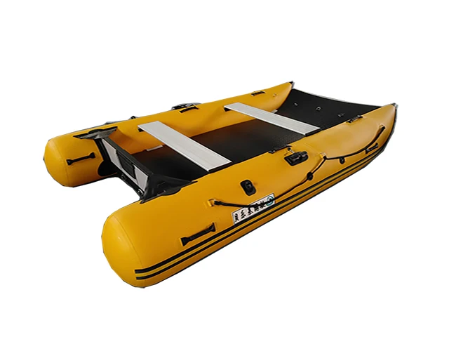 pvc material Inflatable catamaran boat