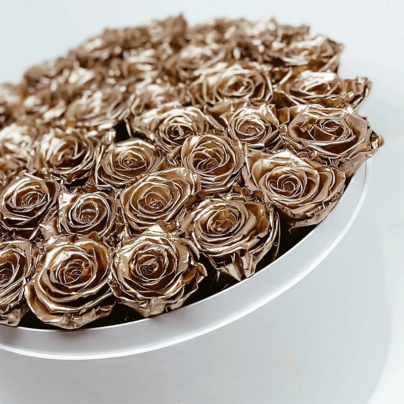 valentinstag a grade wholesale preserved roses long life roses ecuador preserved real rose preserved in 24k gold