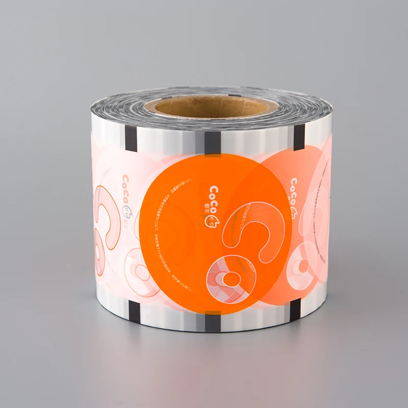 Food grade bubble tea sealing film/ plastic cup paper sealing roll film for pp/paper cup